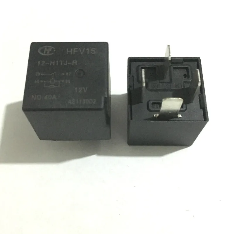 Новые и оригинальные автомобильные реле Hongfa 2 шт. стандартное открытие 4 ножки 12