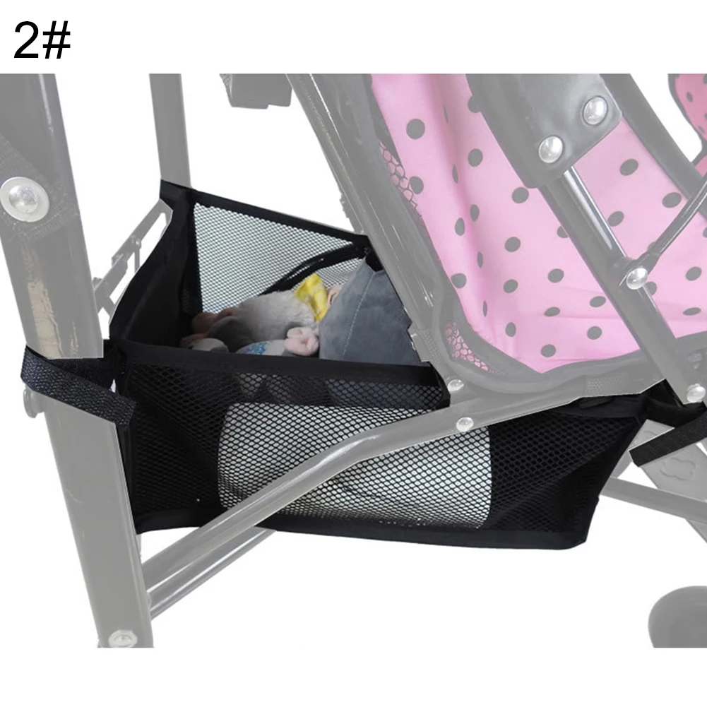New born Baby Stroller Pram Bottom Basket Pushchair Buggy Shopping Four hooks Loops Storage Organizer Bag | Мать и ребенок
