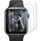 13 шт. ПЭТ Защитная пленка для экрана, Защитная пленка для Apple Watch 6 SE 5 4 40 мм 44 мм, не закаленное стекло для iWatch 3 2 1 38 мм 42 мм