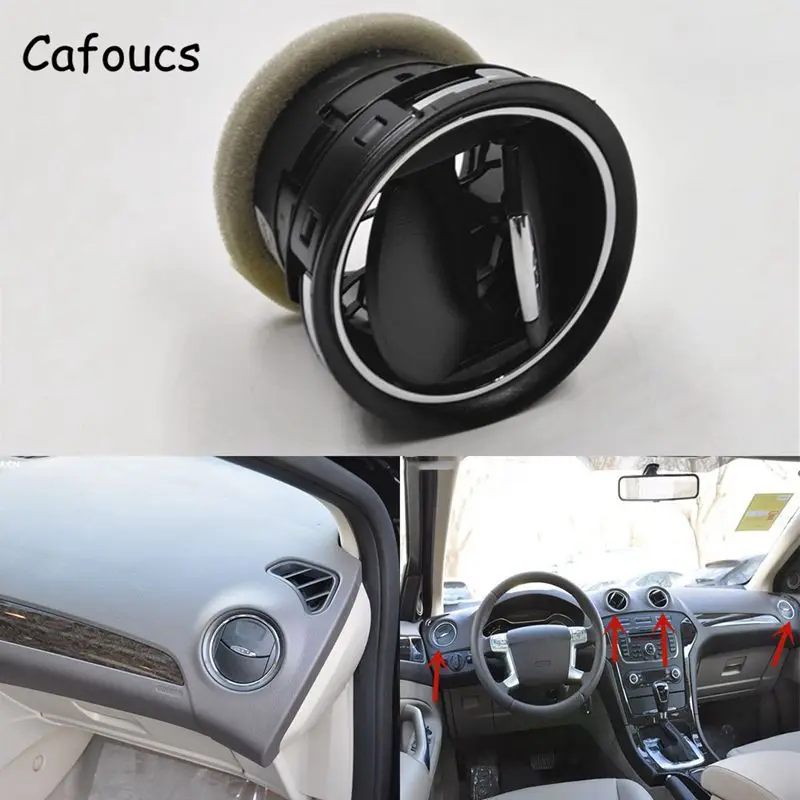 Вентиляционное отверстие Cafoucs для Ford Mondeo Galaxy Fiesta S MAX автомобильный Кондиционер