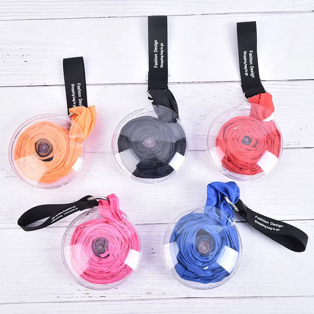 

Large ToteECO Reusable Portable Shoulder Women's Handbags Folding Pouch Shopping Bag Foldable Multifunctional Storage Bag