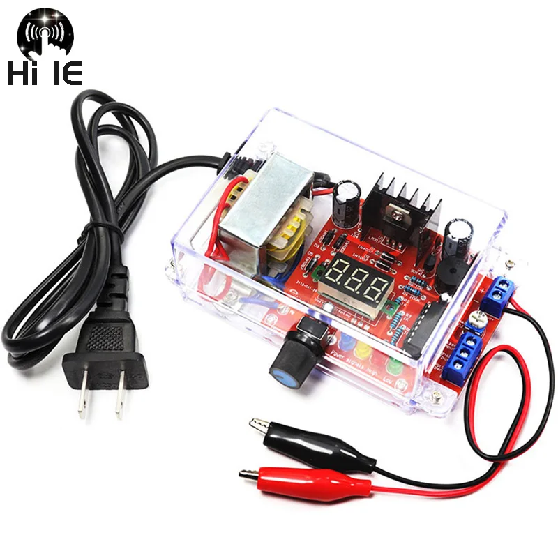 Комплект сделай сам LM317 понижающий модуль питания с регулируемым напряжением от