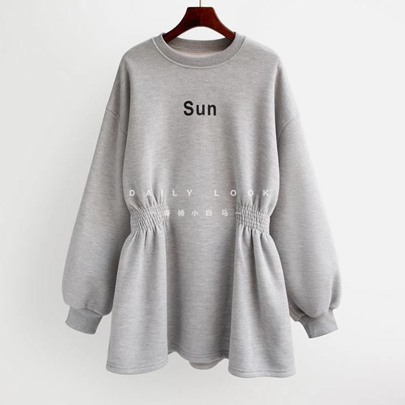 Spring Autumn Oversized Sweatshirt Woman Korean Fashion Women Pullovers Outwear Harajuku Women Sweetshirts Ladies Loose Tops 2XL