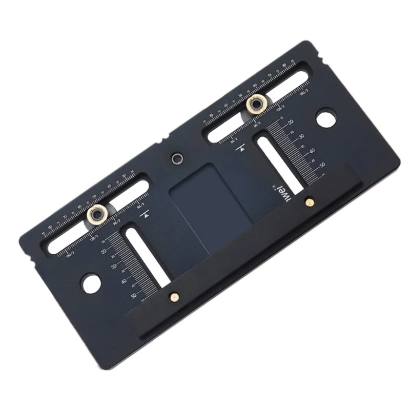 

Adjustable Punch Locator Drill Template Guide Cabinet Drawer Drilling Template Hardware Jig Cabinet Punch Locator