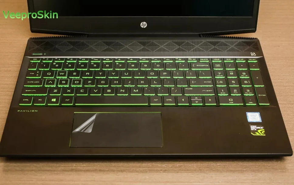 Матовый стикер тачпада для HP Gaming Pavilion 15 2018 2019 dk0010tx 2 шт./упак. Защитная пленка