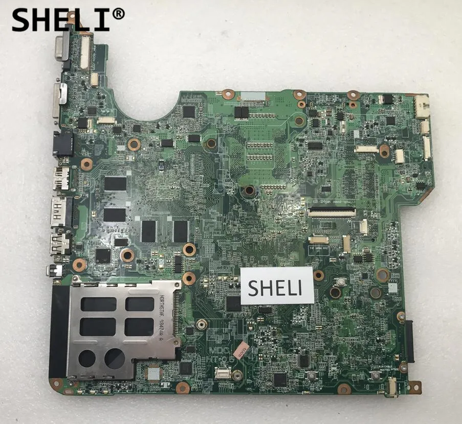 SHELI для HP DV5 материнская плата с G96-630-A1 видеокарта DAQT6AMB8G0 482870-001 504641-001 аккумулятор