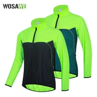 wosawe reflective cycling jacket lightweight windproof mountain bike mtb wind coat running riding bicycle windbreaker clothings