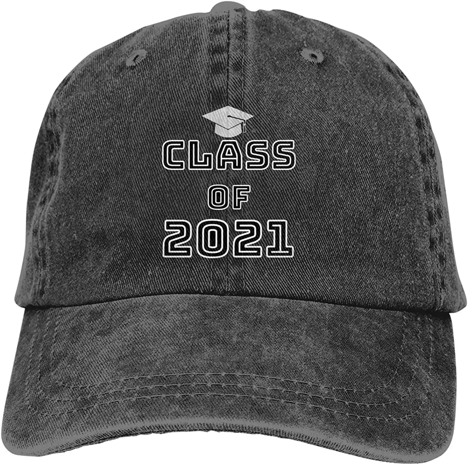 

Graduation Season Class Of 2021 Graduates Adult Trucker Dad Hat Adjustable Casual Sports Sun Hat For Mens Womens Black