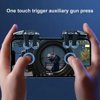 For PUBG Phone Gaming Trigger Controller Mobile Game L1R1 Key Button Alloy Gamepad Joystick Aim Shooting For Mobile Phone Gaming 1