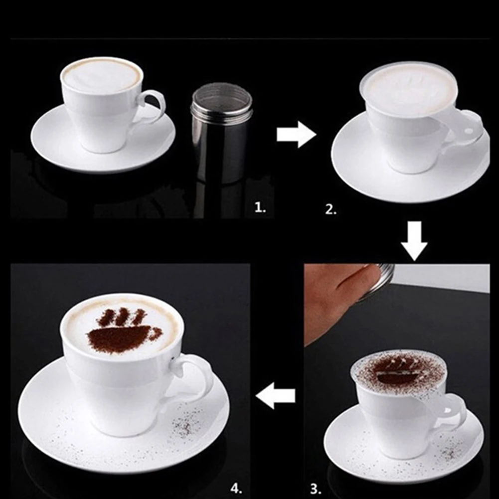 Plastic Lace Mold Fancy Coffee Print Model Thicken Coffee Milk Spray Template Fancy Coffee Print Model Thicken Coffee Milk Spray