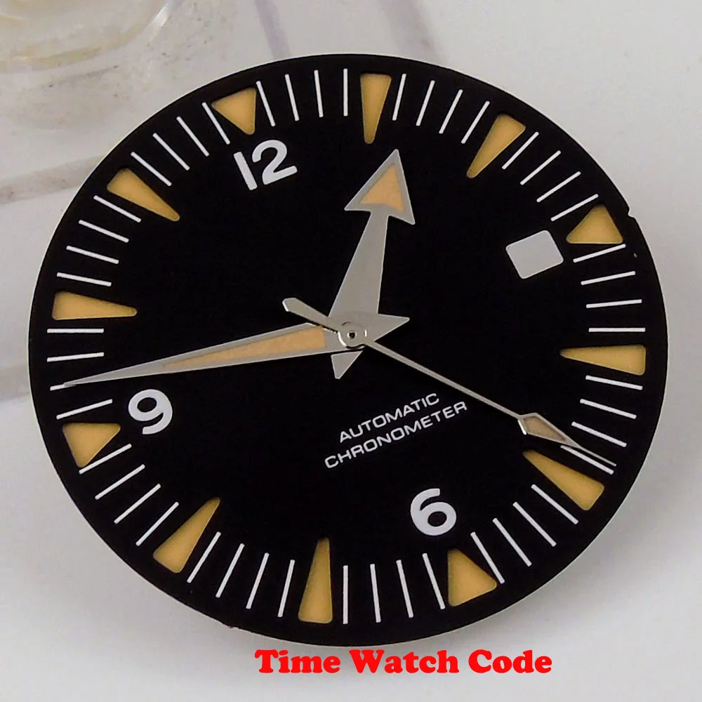 41 мм часы Чехол комплект руки циферблат Запчасти подходит для Miyota 8215 821A 8205