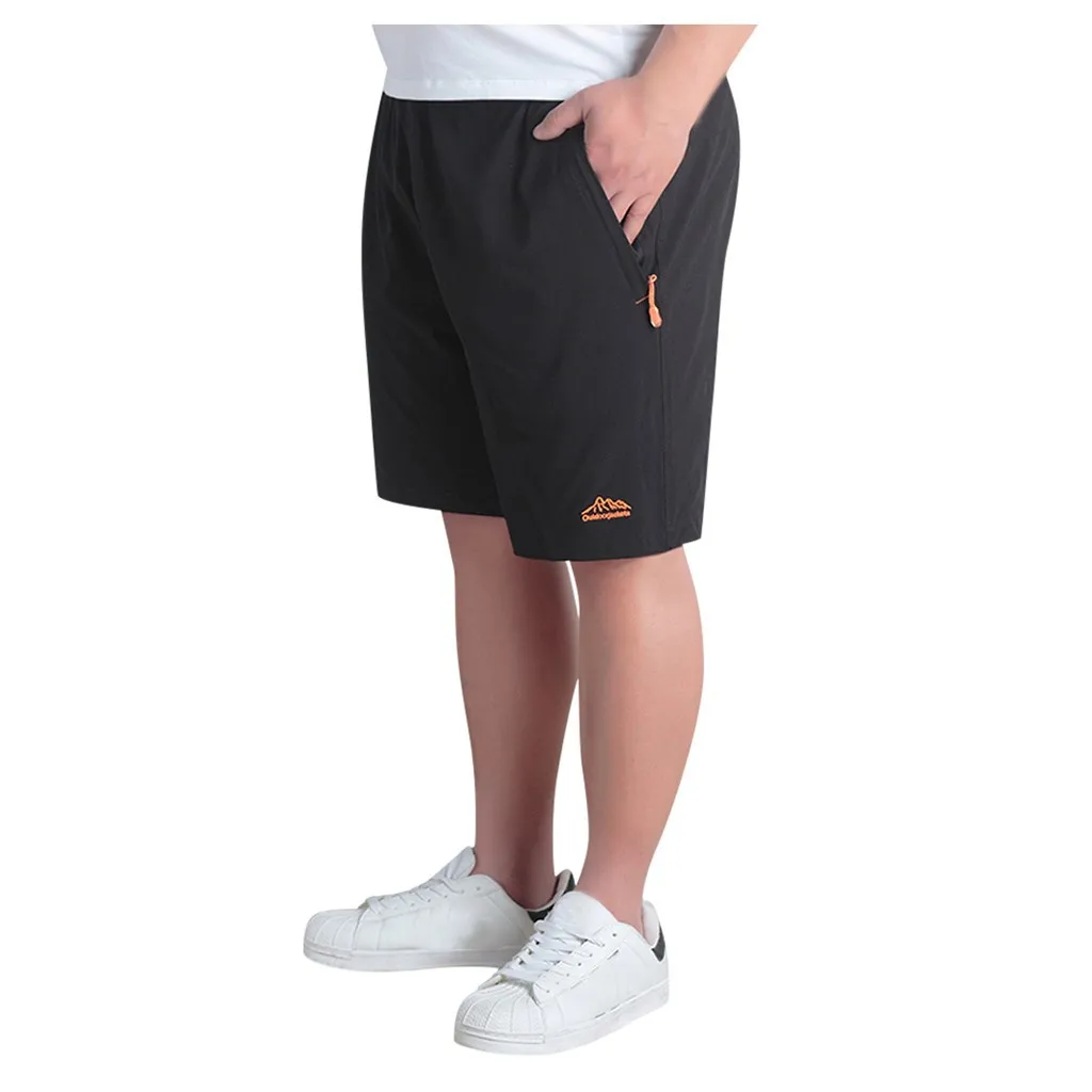 

ISHOWTIENDA Men's Summer Casual New Fashion Belt Shorts Fashionable Pure Color Shorts Pantalones Cortos De Moda Pantalones