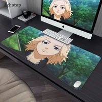 mouse pad tokyo revengers computer laptop anime keyboard mouse mat large mousepad keyboards gamers decoracion desk mat for csgo