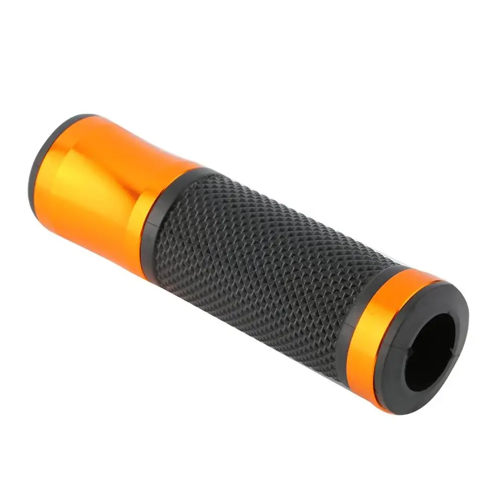

22mm Handle Bar Sports Motorcycle Handle Metal Rubber Gel Hand Grips New