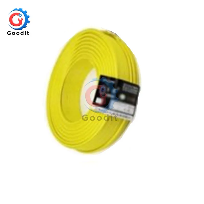 Цвет: желтый 10 м 10 м UL-1007 24AWG Монтажный провод 80C/300 В шнур DIY электрический провод кабель 24 AWG 1,4 наружный диаметр изолированный ПВХ кабель - Цвет: Цвет: желтый