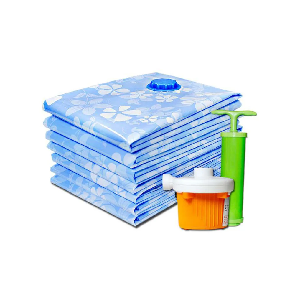 

Large Capacit Vacuum Bag Storage Organizer Portable Vacuum Compression Bags Seal Compressed Travel Saving Space Bags Package
