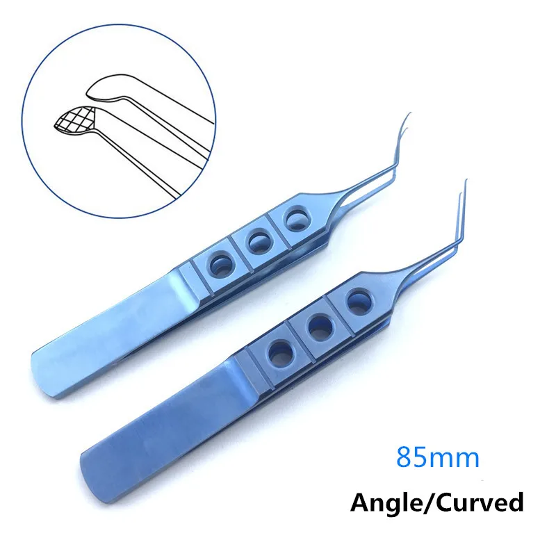 

1 шт. офтальмологический прибор для улучшения кожи вокруг глаз Титан Утрата Стиль капсулорексиса щипцы 85 мм