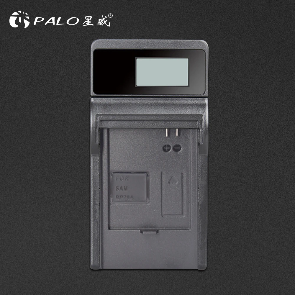 PALO Батарея Зарядное устройство для samsung BP70A BP-70A SL50 SL600 SL605 SL630 PL80 PL90 PL120 PL170 PL20 PL200 PL201 ES74 ES75 ES80 MV800