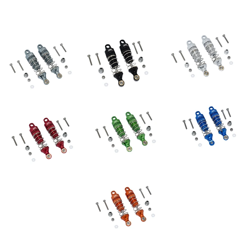 

Металлические передние амортизаторы демпфер для LOSI 1/18 мини-T 2,0 2WD Стадион Грузовик RC автомобилей запчасти для модификации