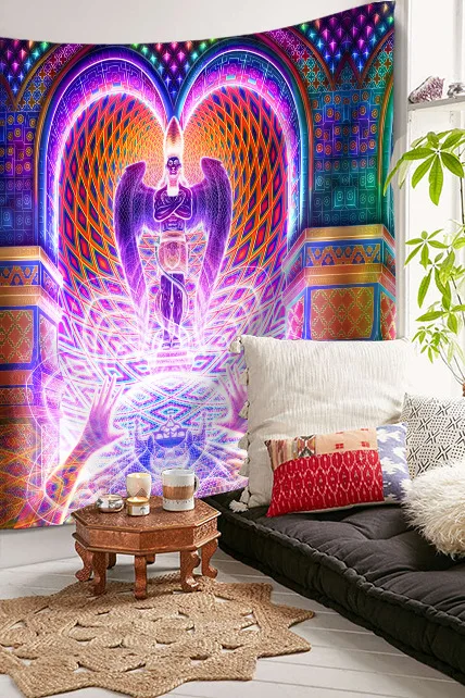 

Simple Creative Wish Tapestry Animation Wall Decoration Beach Towel