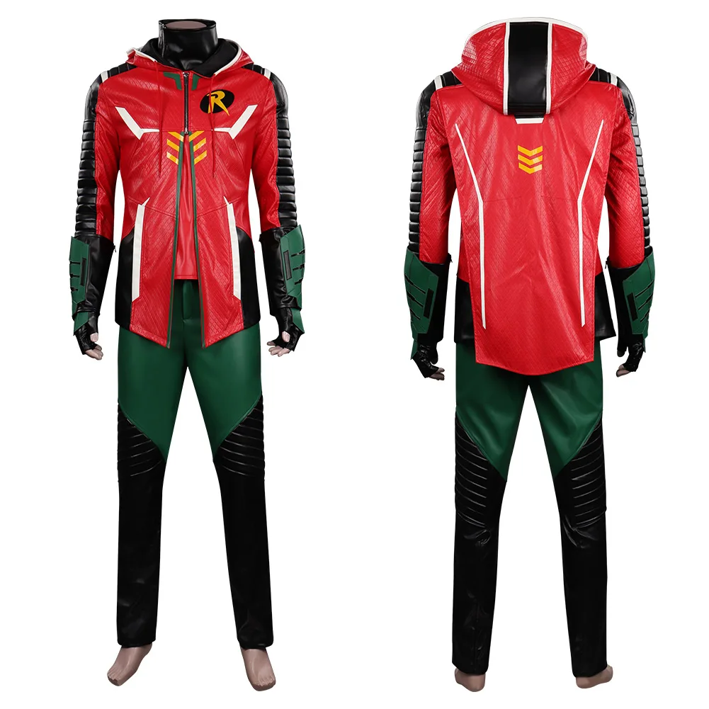 

Gotham Knights Robin Cosplay Costume Outfits Halloween Carnival Suit