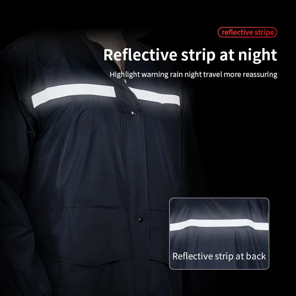 Мужской и Женский дождевик модный для активного отдыха походов ветрозащитный