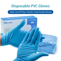 50100pcs nitrile disposable gloves waterproof powder free latex gloves for household kitchen laboratory cleaning work gloves