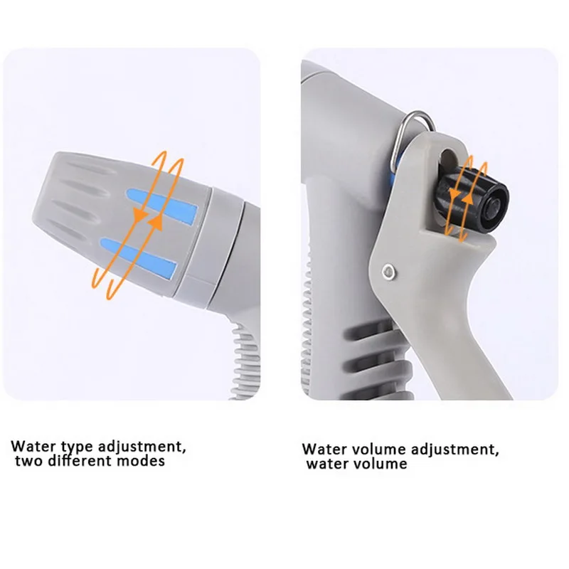 Водяной пистолет высокого давления садовый Регулируемый распылитель форсунки