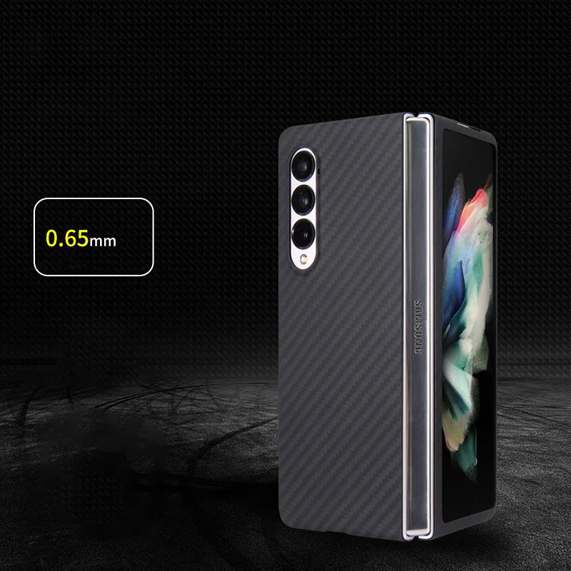 carbon fiber leather for samsung galaxy z fold3 5g zfold2 phone case cover for sansung z fold 2 zfold full protector shell funda free global shipping