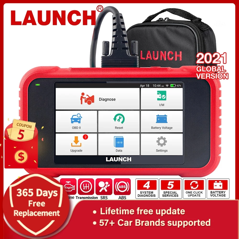 Сканер LAUNCH X431 CRP129E OBD2 автоматический считыватель кодов OBD инструмент для