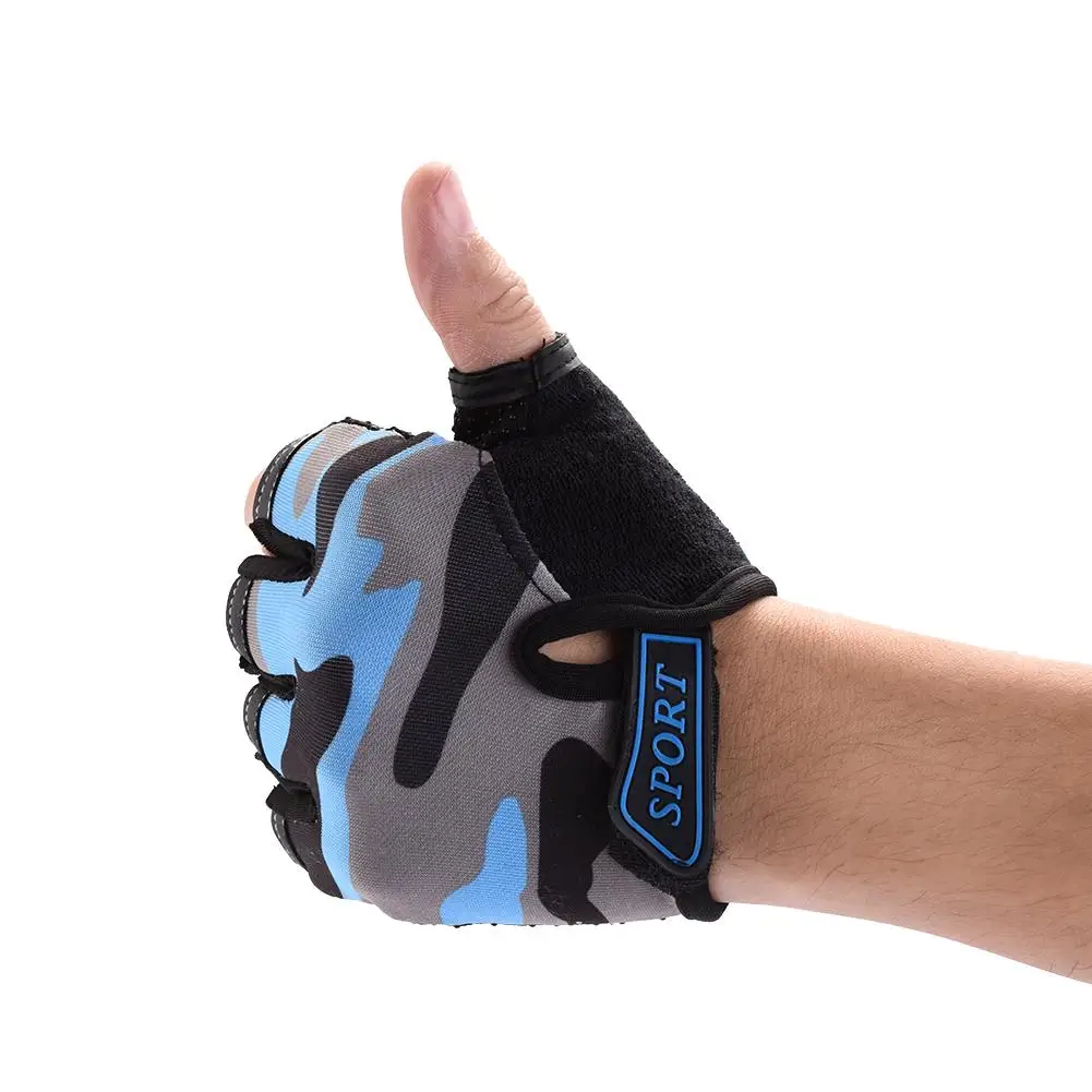 Детские перчатки для верховой езды защиты велосипеда впитывающие пот дышащие