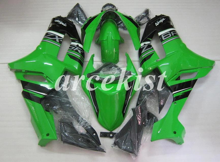 Новый ABS полный обтекатели комплект подходит для Kawasaki ZX6R 2007 2008 обтекатель ZX-6R 07 08