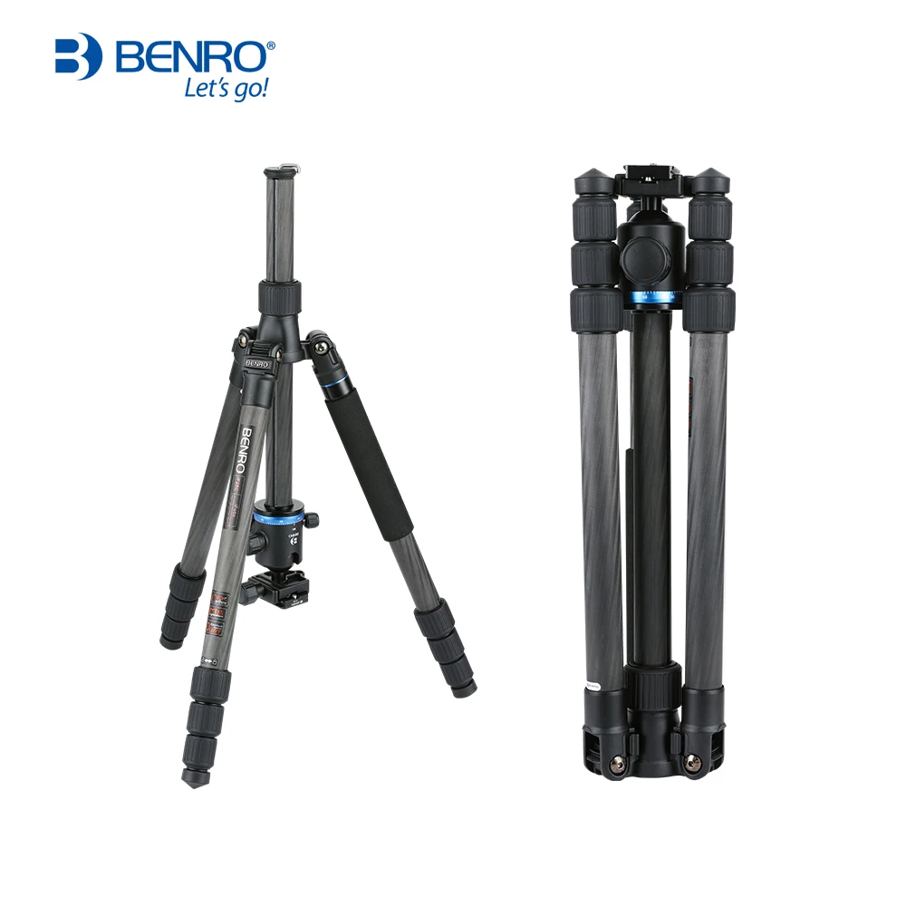 Benro iF28+ штатив алюминиевый Портативный Reflexed iFoto штативы монопод для камеры Сумка для переноски Максимальная загрузка 14 кг DHL