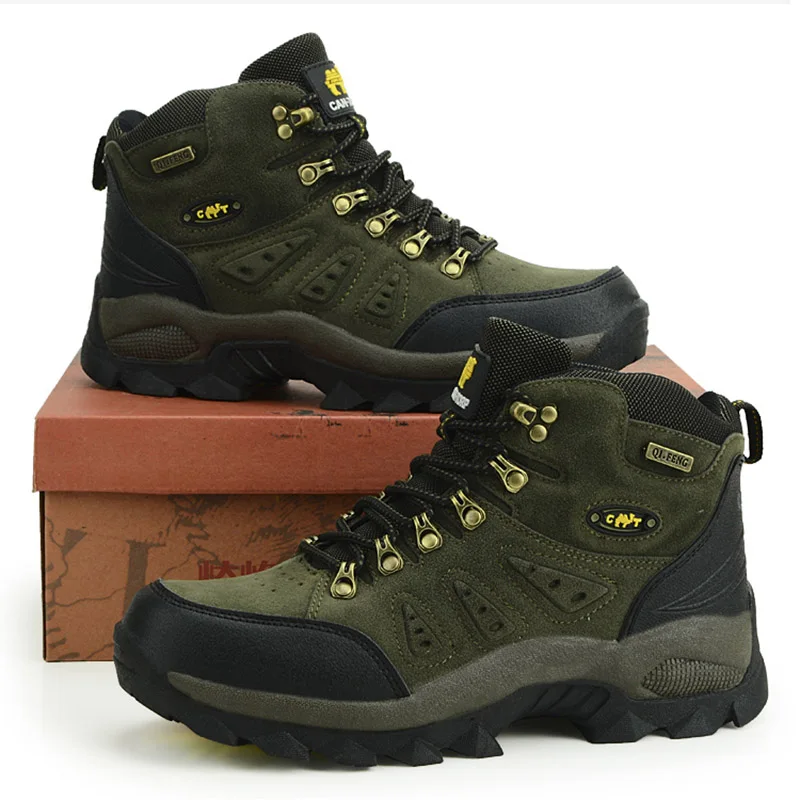 

Outdoor Waterproof Hiking Boots Men Women Winter Shoes Walking Climbing Hiking Shoes Mountain Sport Boots Hunting Mens Sneakers