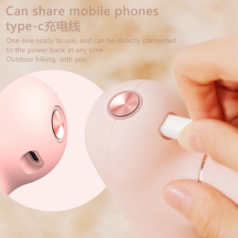 Массажный пистолет USB Type C массажер для глубоких мышц тренировок релаксации 3