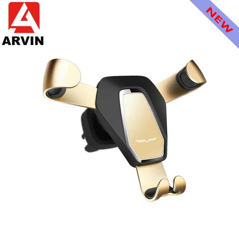 

Arvin Car Phone Holder For iPhone X XR XS Samsung S9 Gravity Air Vent Mount Stand Universal Mobile Phone Bracket Support In Car