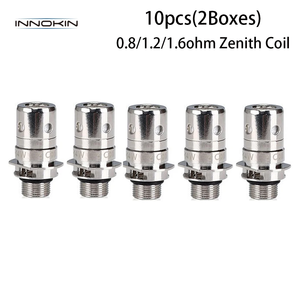 10 шт. оригинальный Innokin катушки Зенит Vape 0.8ohm 1.2ohm 1.6ohm для бак электронной