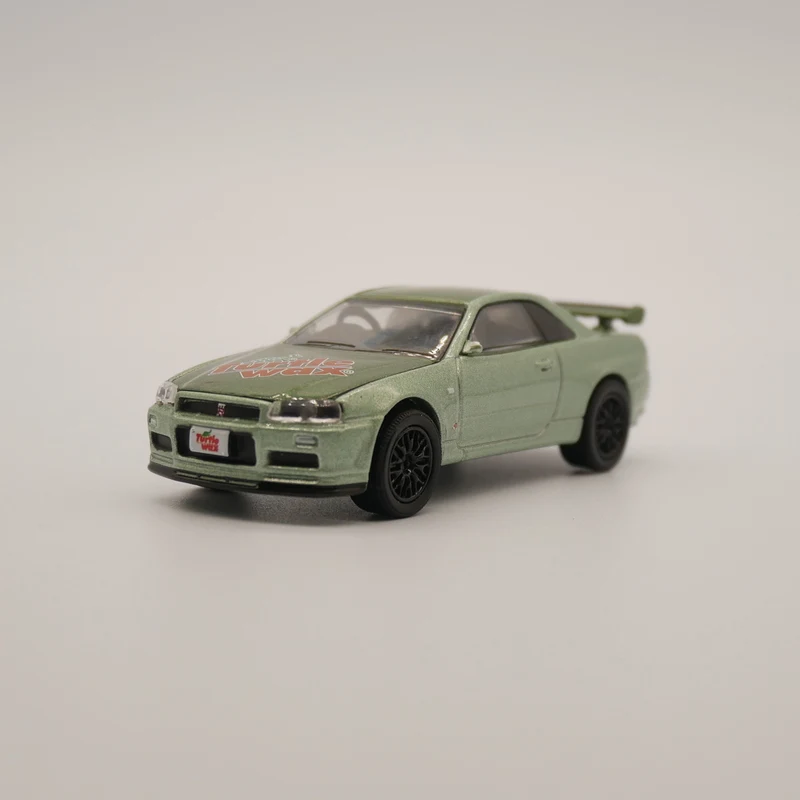 Greenlight 1:64 2012 Nissan Skyline GT R BNR34 литая модель автомобиля Matel игрушечные