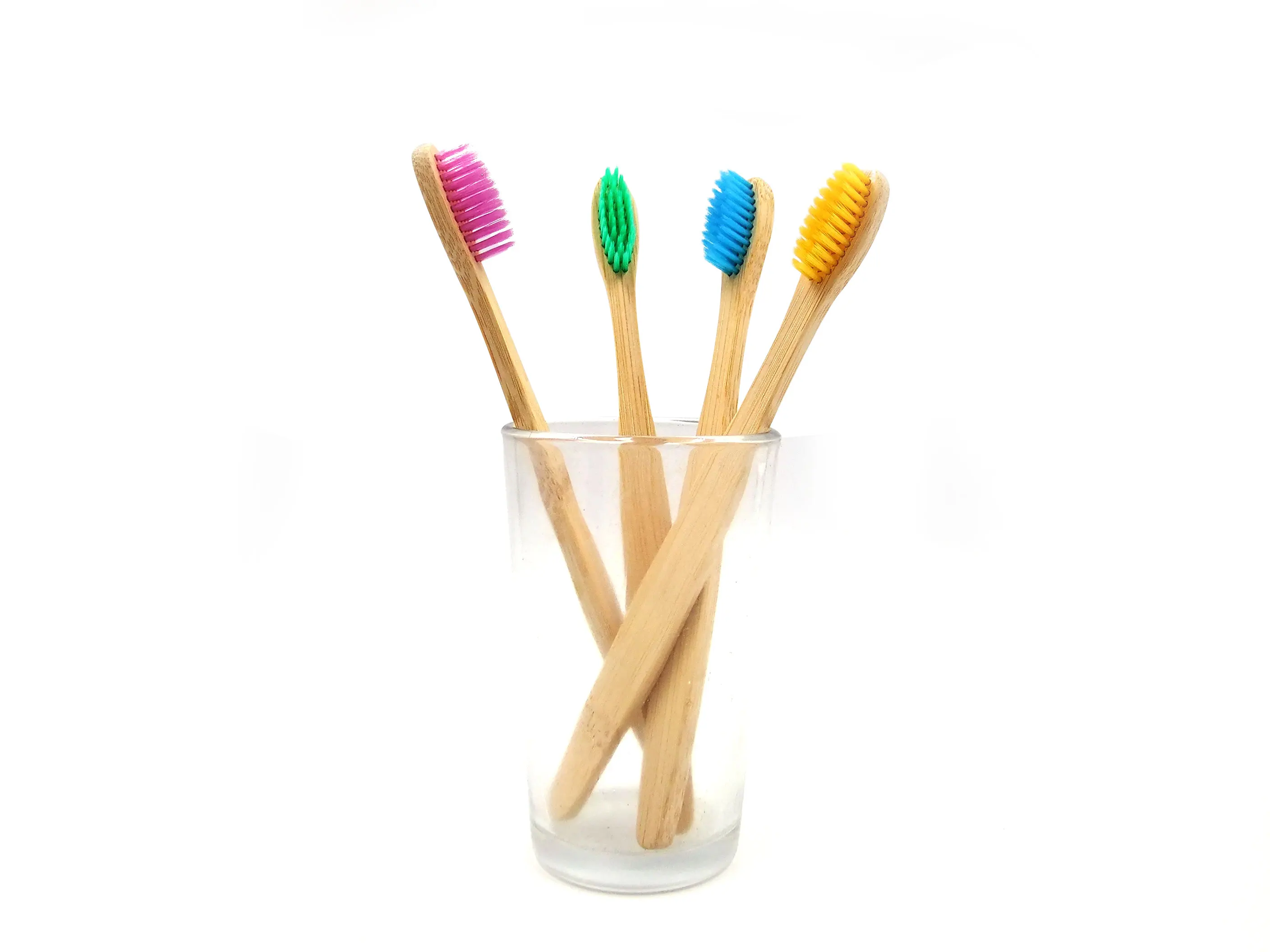 

Eco-Friendly Bamboo Handle Toothbrush with Medium Bristles