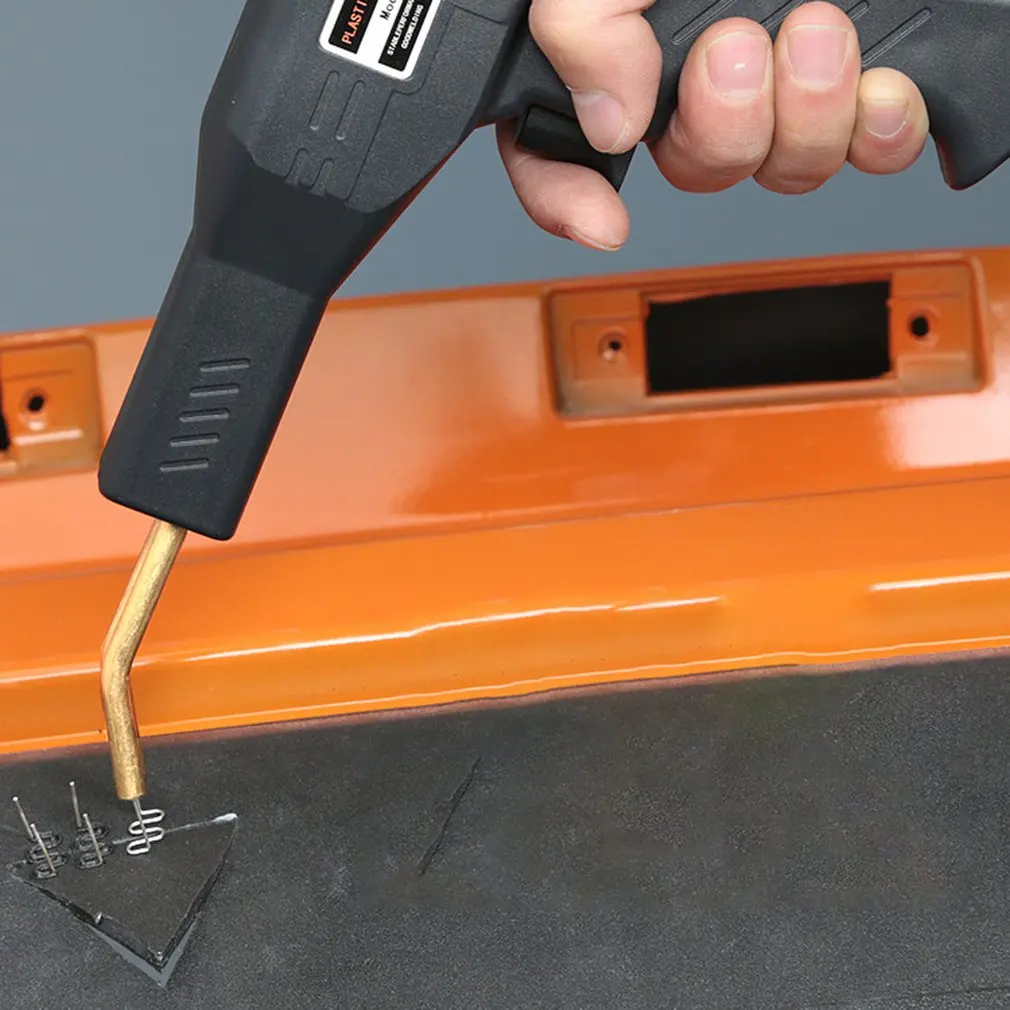 

Fad Plastic Welder With Staples Garage Tools Hot Staplers Machine Staple PVC Plastic Repairing Machine Car Bumper Repair