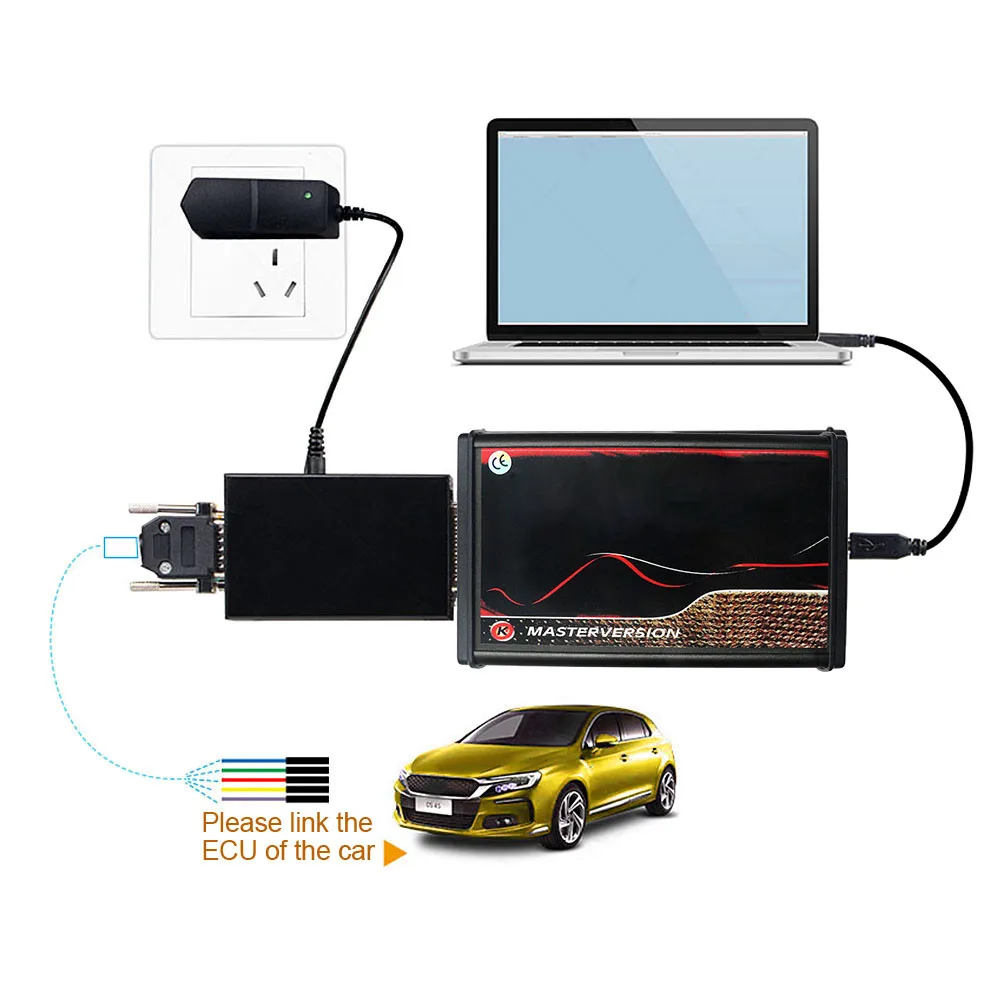 Unlimited 2 80 EU Red Kess V5.017 OBD2 инструмент для настройки чипа ECU 25 V7.020 светодиодный LED
