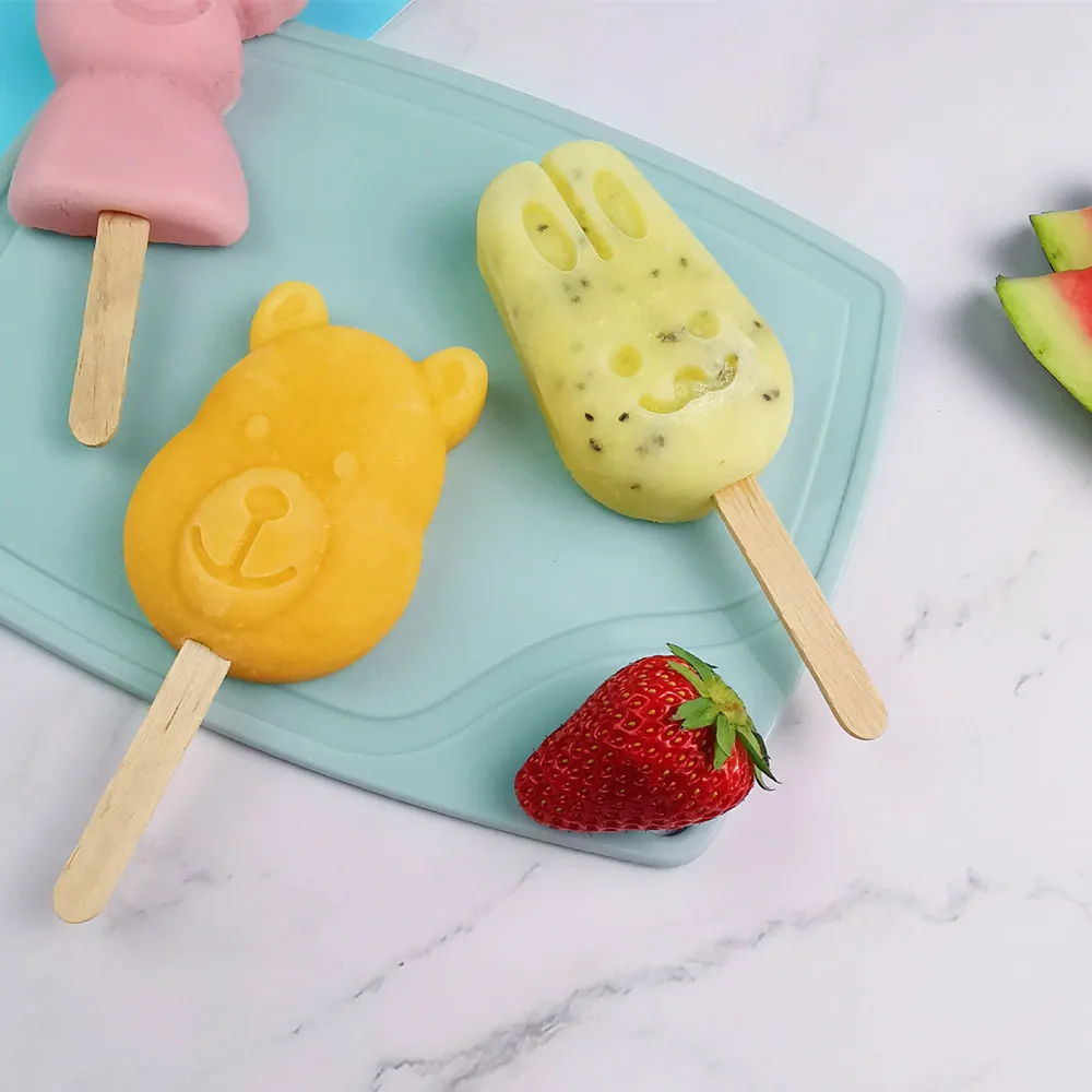 Креативная форма для мороженого дома Diy домашнее мультяшное мороженое
