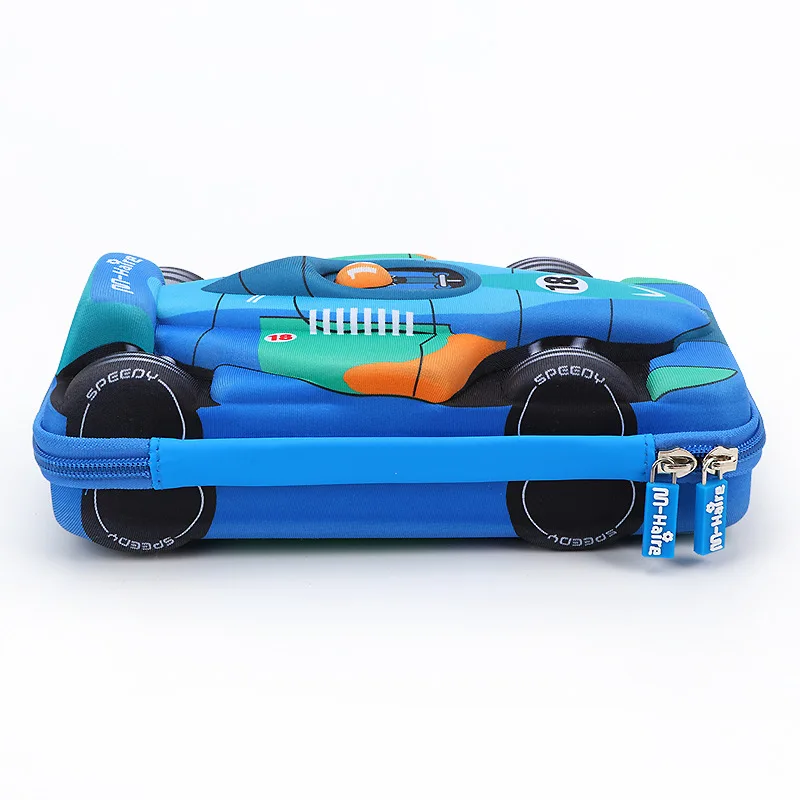 Kawaii машина для Автогонки пенал для мальчиков милый 3D автомобиль коробка для карандашей сумка большой емкости Канцтовары обратно в школьные принадлежности подарок