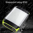 Светодиодный портативный прожсветильник, светодиодный светильник для кемпинговой палатки, USB Перезаряжаемый поисковый фонарь, водонепроницаемый внешний аккумулятор, 5 режимов, для наружного освещения