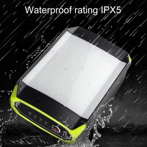 Светодиодный портативный прожсветильник, светодиодный светильник для кемпинговой палатки, USB Перезаряжаемый поисковый фонарь, водонепроницаемый внешний аккумулятор, 5 режимов, для наружного освещения