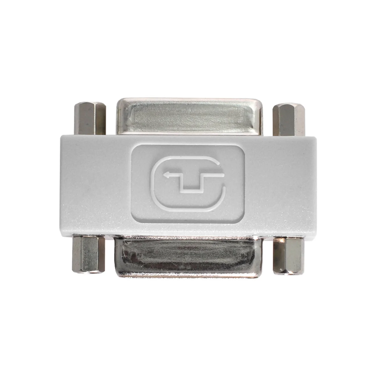 

CY DVI 24 5 Female to DVI 24 5 Female Video Converter Adapter 180D Straight