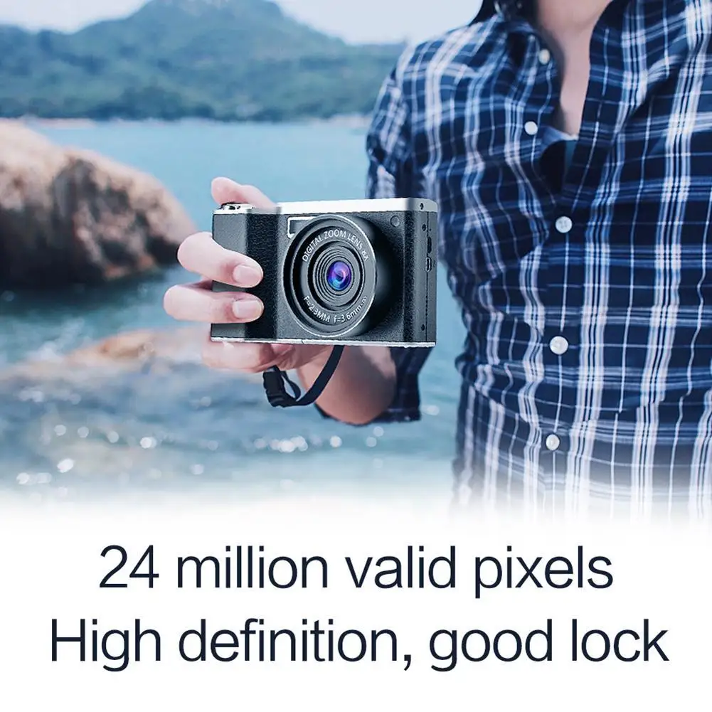 LCD 1080P HD Digital SLR Video Recorder Camera Wide Angle Lens Zoomable Camcorder | Электроника