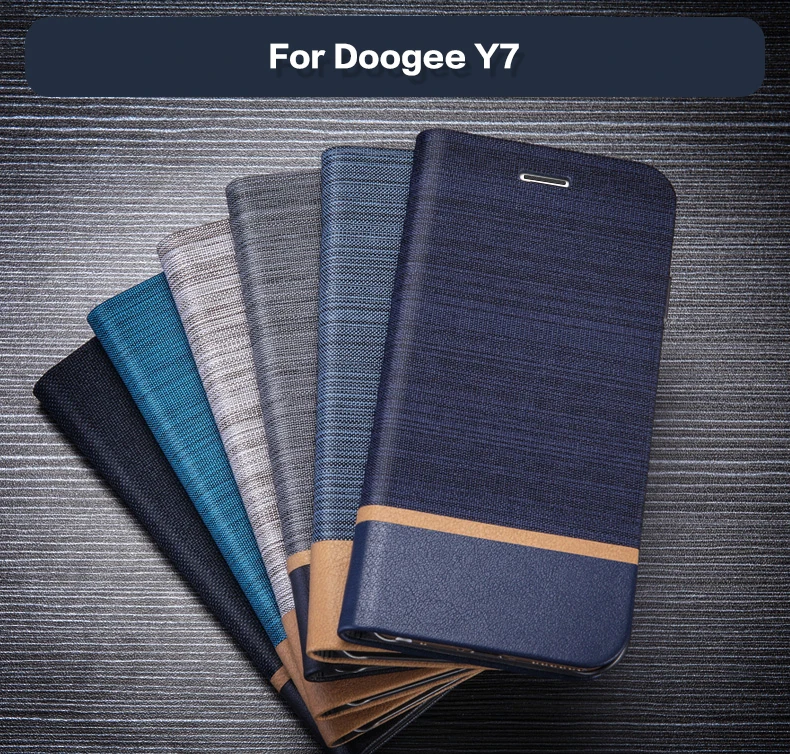 Чехол Кошелек из искусственной кожи Для Doogee Y7 деловой чехол для телефона N10
