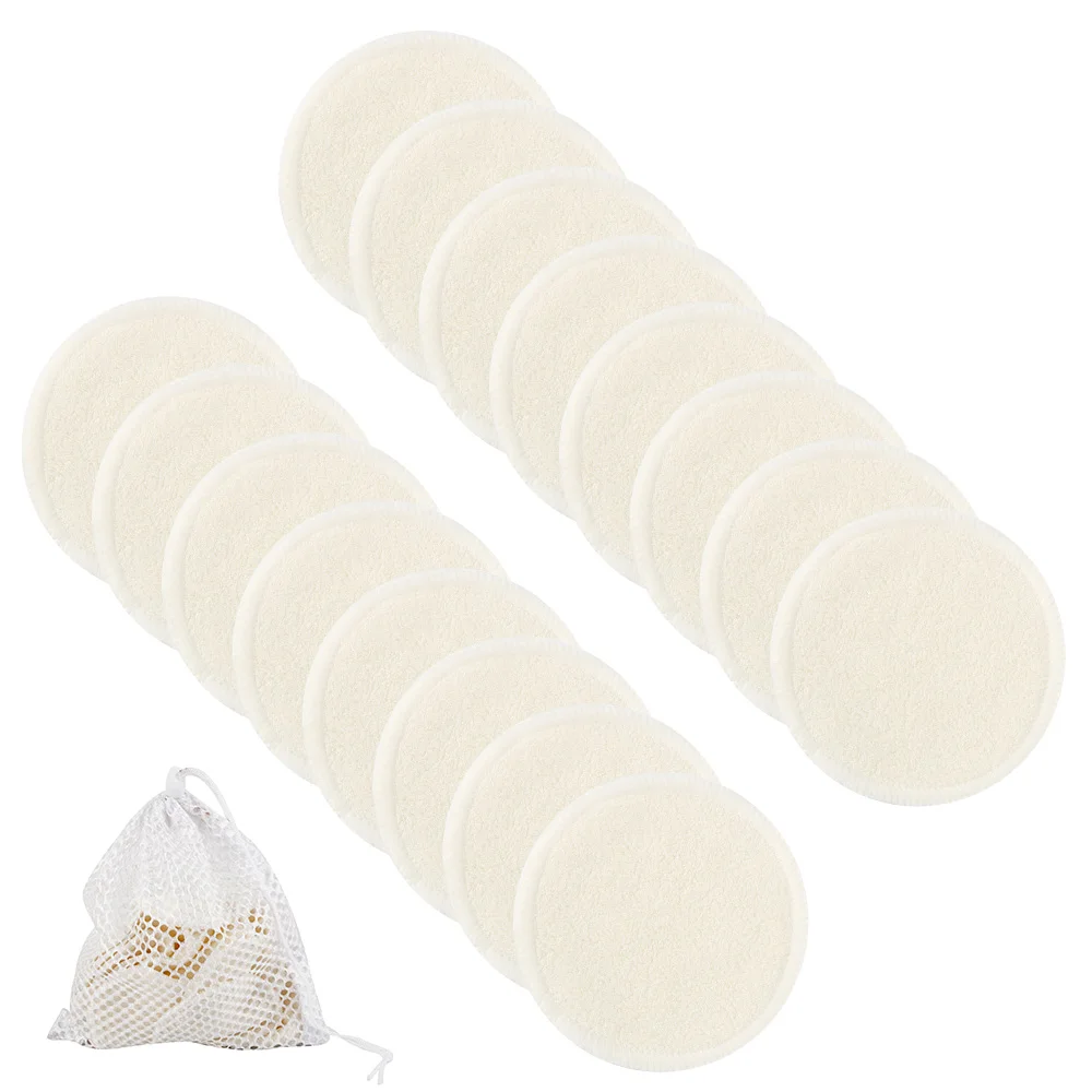 Подушечки для снятия макияжа многоразовые хлопковые подушечки моющиеся