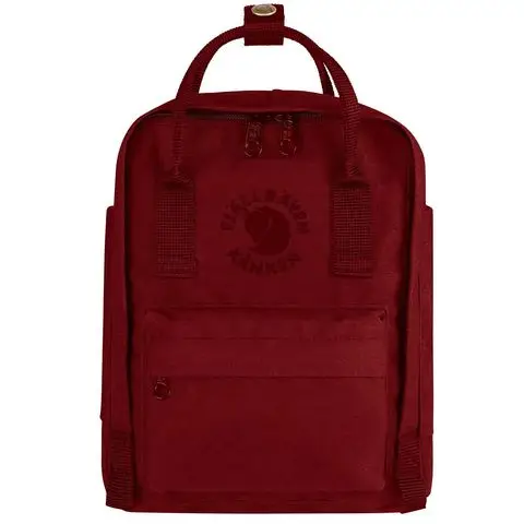 Рюкзак Fjallraven Re Kanken Mini темно красный 20х13х29 см 7 л|Рюкзаки| |